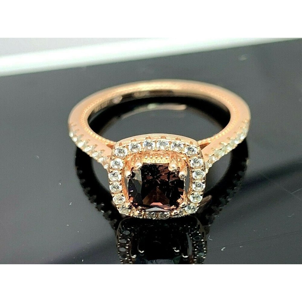 Suzy Levian Engagement Ring Brown Zirconia SZ 8.25